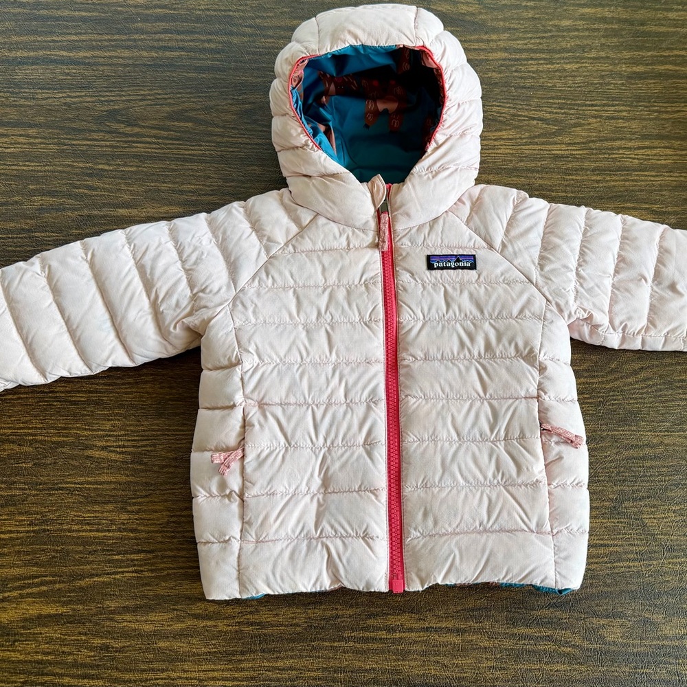 Baby Reversible Down Sweater Hoody